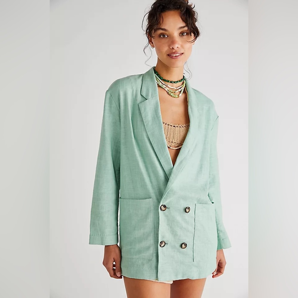 Free People Carrie Blazer from the brand Aureta. Brand new never been worn.